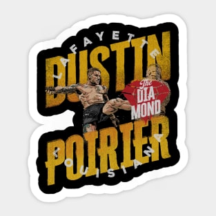 Dustin Poirier Lafayette Louisiana Sticker